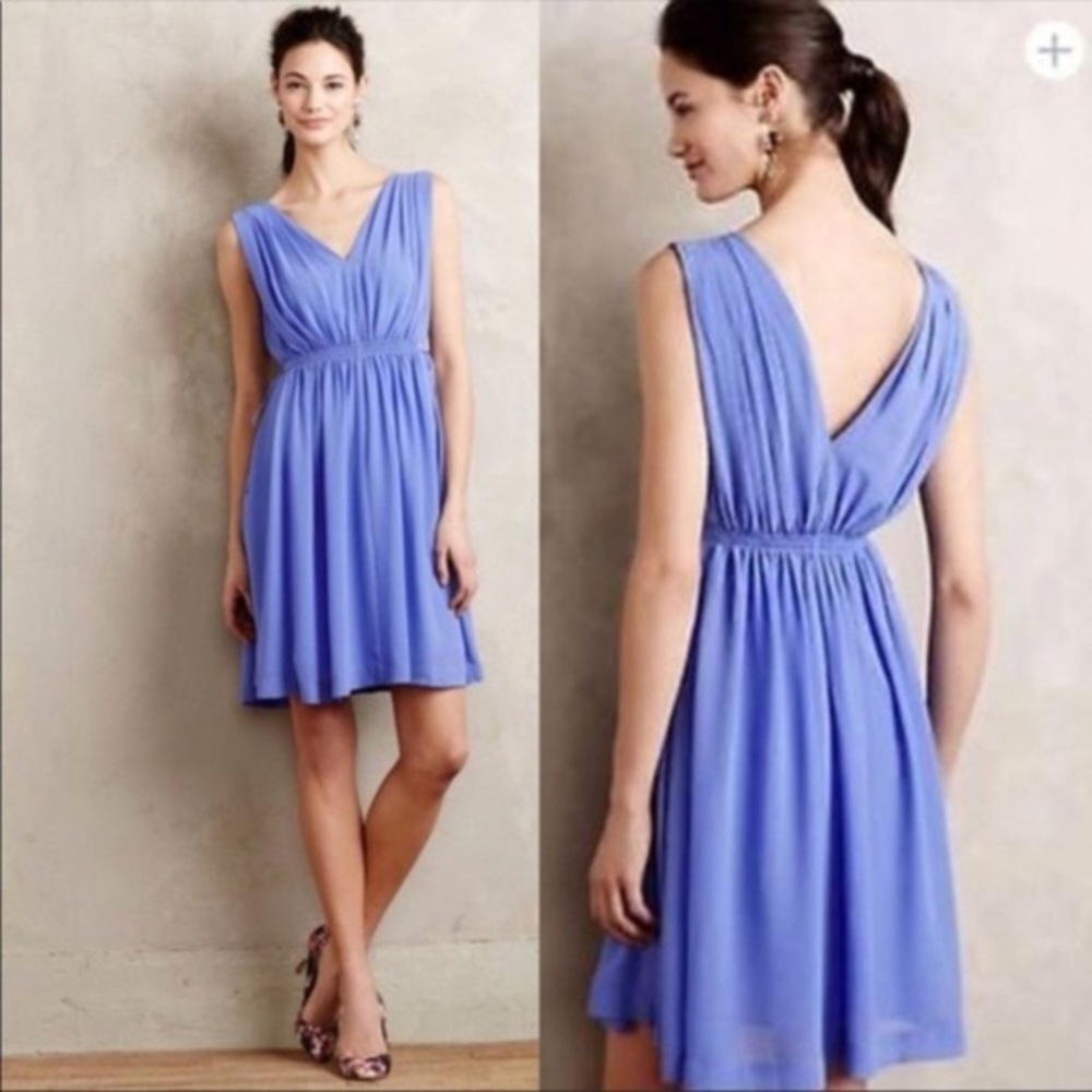HD in Paris dress - Anthropologie size 0 Lavender